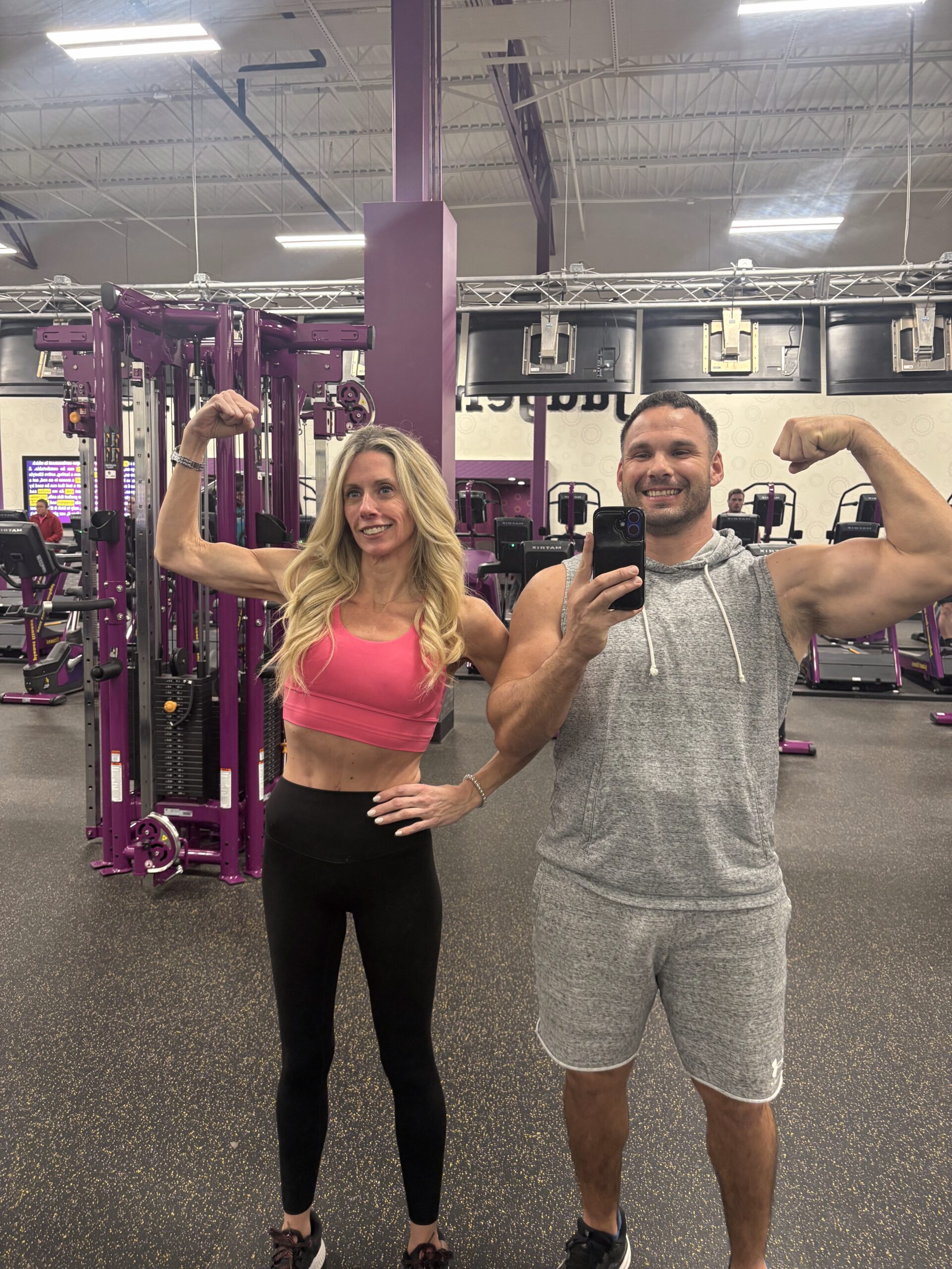 Heather Hasara and Mark Reynolds training together